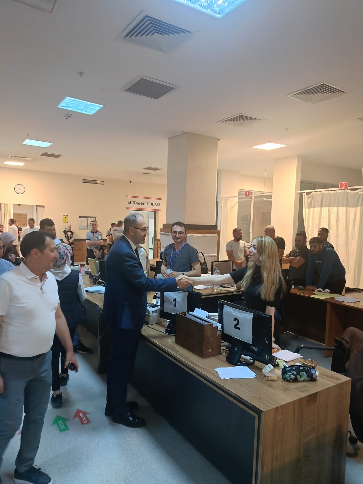 Dr. Öztürk Devlet Hastanesini Ziyaret Etti